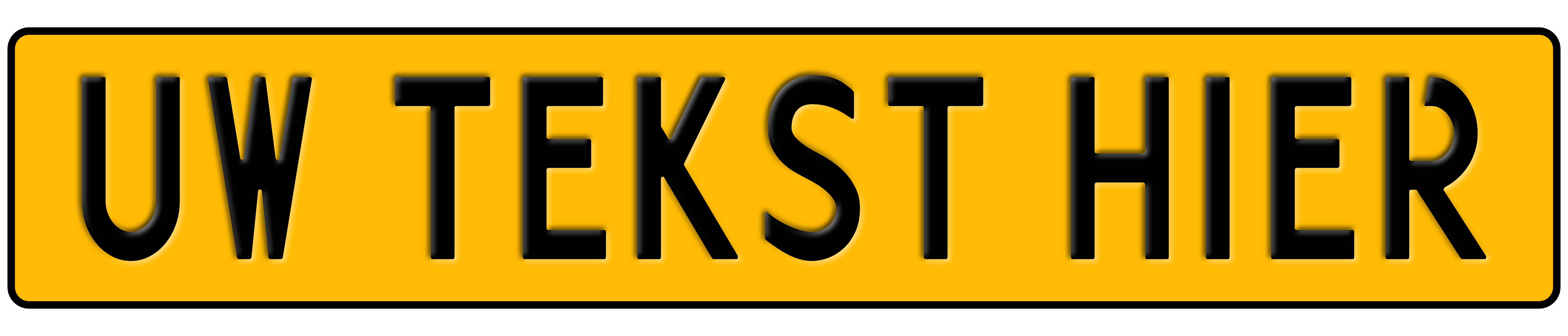 kentekenplaten-eigen-tekst kentekenplaat met eigen tekst